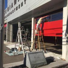 Fire House Exterior Commercial Painting on Beverwyck Rd in Lake Hiawatha, NJ 07034 4